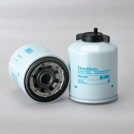 Donaldson Fuel Filter, Water Separator Spin-On Twist&Drain, P551057 P551057